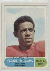 Carroll Williams Football Cards 1968 O Pee Chee CFL Prices