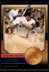 Wade Boggs #GG-97 Baseball Cards 2012 Topps Golden Greats Prices