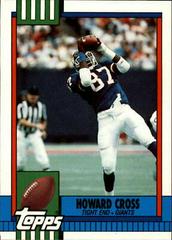 Howard Cross #102T Football Cards 1990 Topps Traded Prices