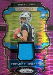 Bryce Young [Purple Pulsar] #PJ-BY Football Cards 2023 Panini Prizm Premier Jerseys Prices