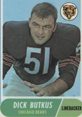 Dick Butkus Football Cards 1968 Topps Prices