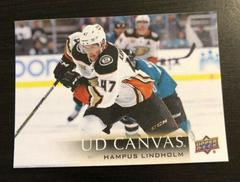Hampus Lindholm #C122 Hockey Cards 2018 Upper Deck Canvas Prices