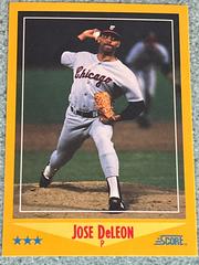 Jose DeLeon #508 Baseball Cards 1988 Score Prices