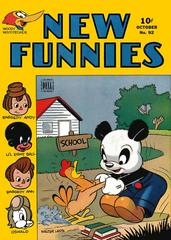 New Funnies #92 (1944) Comic Books New Funnies Prices