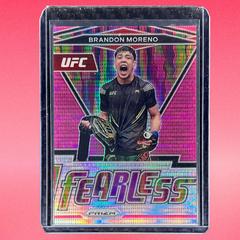 Brandon Moreno [Pink Pulsar] Ufc Cards 2022 Panini Prizm UFC Fearless Prices