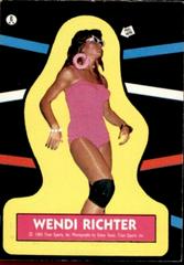 Wendi Richter Wrestling Cards 1985 Topps WWF Stickers Prices
