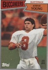Steve Young #384 Football Cards 1987 Topps Prices