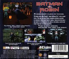 Batman And Robin - Back | Batman and Robin Playstation