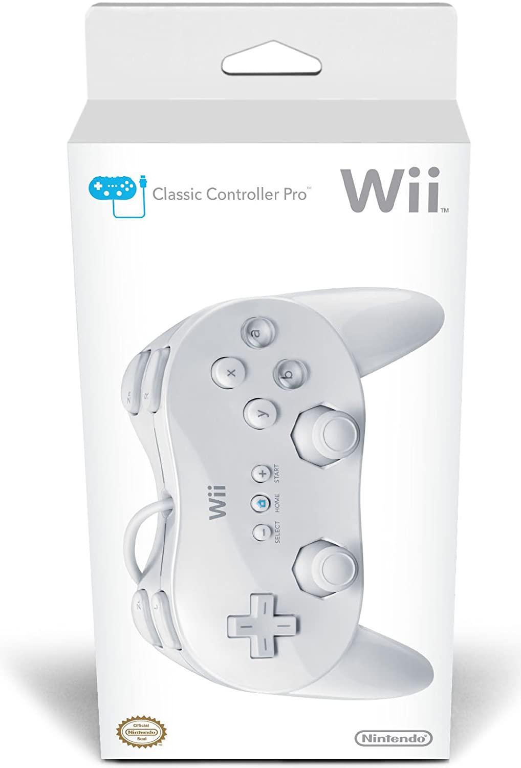 Wii Classic Controller Pro [White] PAL Wii