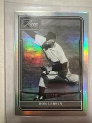 Don Larsen [Holo Silver] #3 Baseball Cards 2022 Panini Three and Two Prices