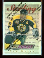 Cam Neely [Refractor] Hockey Cards 1995 Finest Prices