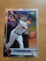 Aaron Civale #USC160 Baseball Cards 2022 Topps Chrome Update Prices