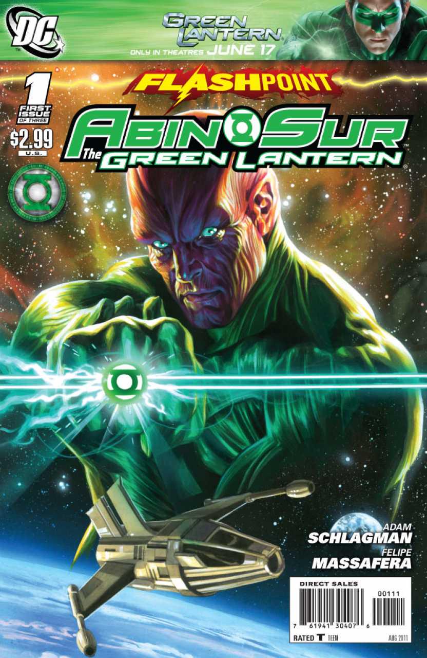 Flashpoint: Abin Sur The Green Lantern #1 (2011) Comic Books Flashpoint: Abin Sur