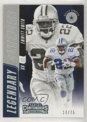 Emmitt Smith [Silver] Football Cards 2018 Panini Contenders Legendary Prices