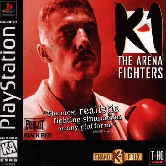 K-1 the Arena Fighters Cover Art