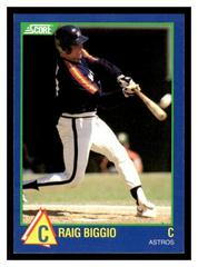 Craig Biggio #98 Baseball Cards 1989 Score Rising Stars Prices