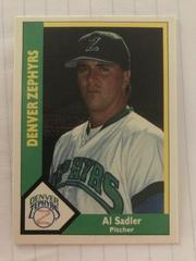 Al Sadler #19 Baseball Cards 1990 CMC Denver Zephyrs Prices