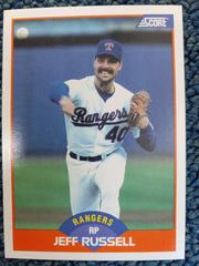Jeff Russell #438 Baseball Cards 1989 Score Prices