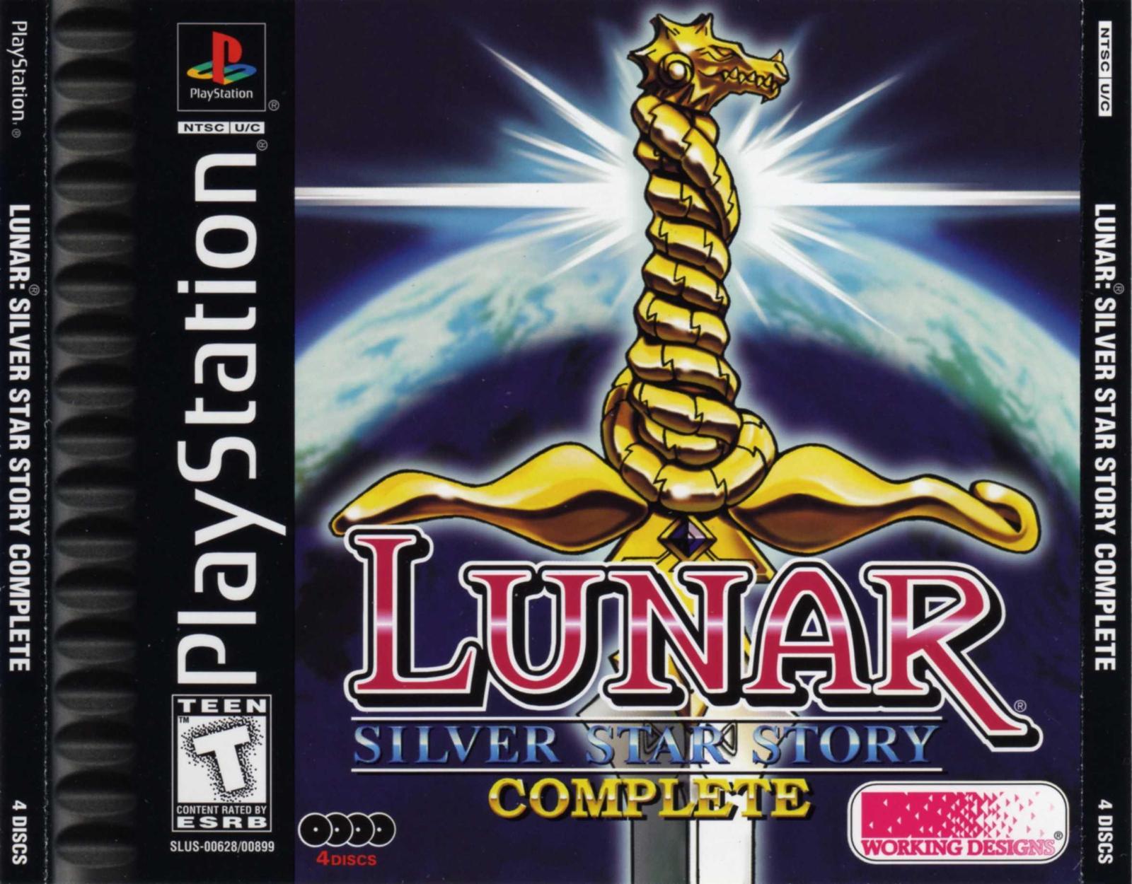 Lunar Silver Star Story Complete [4 Disc] Playstation