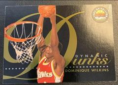 Dominique Wilkins Basketball Cards 1993 Skybox Premium Dynamic Dunks Prices