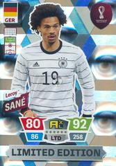 Leroy Sane Soccer Cards 2022 Panini Adrenalyn XL FIFA World Cup Qatar Limited Edition Prices