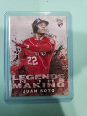 Juan Soto Baseball Cards 2018 Topps Update Legends in the Making Prices