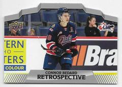 Connor Bedard #CB1 Hockey Cards 2022 Upper Deck CHL Connor Bedard Retrospective Prices