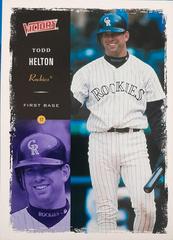 Todd Helton #269 Baseball Cards 2000 Upper Deck Victory Prices