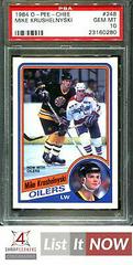 Mike Krushelnyski #248 Hockey Cards 1984 O-Pee-Chee Prices