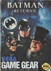 Batman Returns - Manual | Batman Returns Sega Game Gear