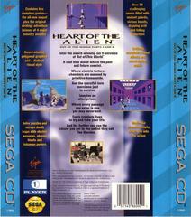 Heart Of The Alien - Back | Heart of the Alien Sega CD