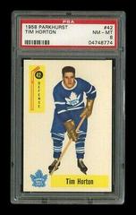 Tim Horton Hockey Cards 1958 Parkhurst Prices