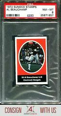 Al Beauchamp Football Cards 1972 Sunoco Stamps Prices