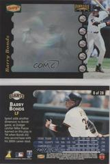 Barry Bonds | Barry Bonds Baseball Cards 1996 Denny's Instant Replay Holograms