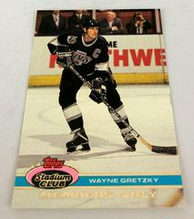 Wayne Gretzky Hockey Cards 1991 Stadium Club Members Only Prices