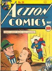 Action Comics #24 (1940) Comic Books Action Comics Prices
