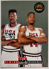 Patrick Ewing, Alonzo Mourning Basketball Cards 1994 Skybox USA Basketball Prices
