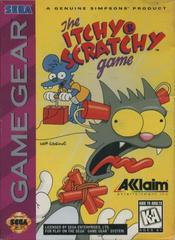 The Itchy & Scratchy Game - Front | Itchy and Scratchy Game Sega Game Gear