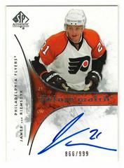 James Van Riemsdyk [Autograph] #206 Hockey Cards 2009 SP Authentic Prices