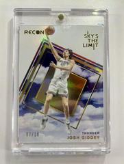 Josh Giddey [Gold] Basketball Cards 2021 Panini Recon Sky's the Limit Prices
