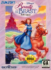 Beauty And The Beast: Belle'S Quest - Front | Beauty and the Beast: Belle's Quest Sega Genesis