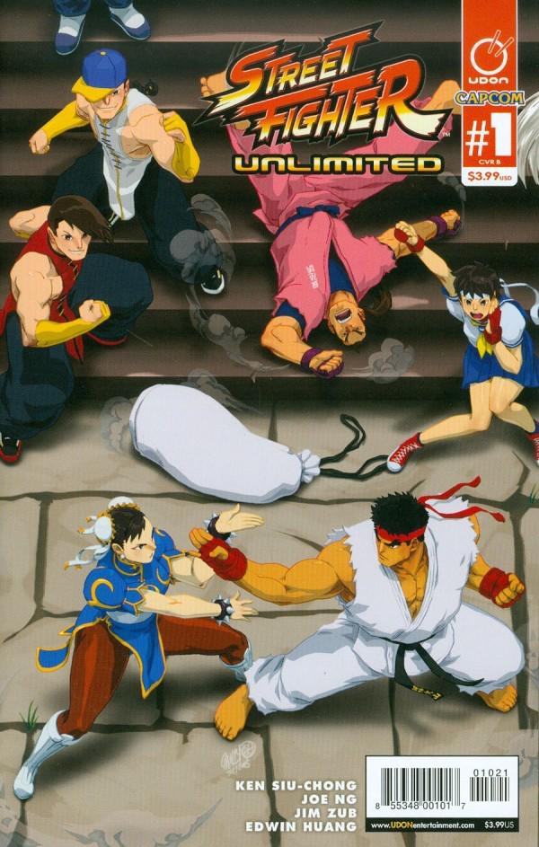 Street Fighter Unlimited [B] #1 (2015) Comic Books Street Fighter: Unlimited