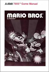 Mario Bros. - Manual | Mario Bros. Atari 7800