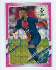 Neymar Jr [Pink Xfractor] Soccer Cards 2020 Topps Chrome UEFA Champions League Prices
