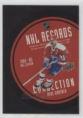 Mike Gartner Hockey Cards 2021 Upper Deck Record Collections Prices