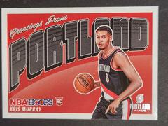 Kris Murray #5 Basketball Cards 2023 Panini Hoops Rookie Greetings Prices