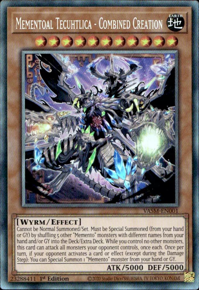 Mementoal Tecuhtlica - Combined Creation [Collector's Rare] VASM-EN001 YuGiOh Valiant Smashers