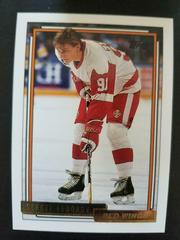 Sergei Fedorov [Gold] Hockey Cards 1992 Topps Prices