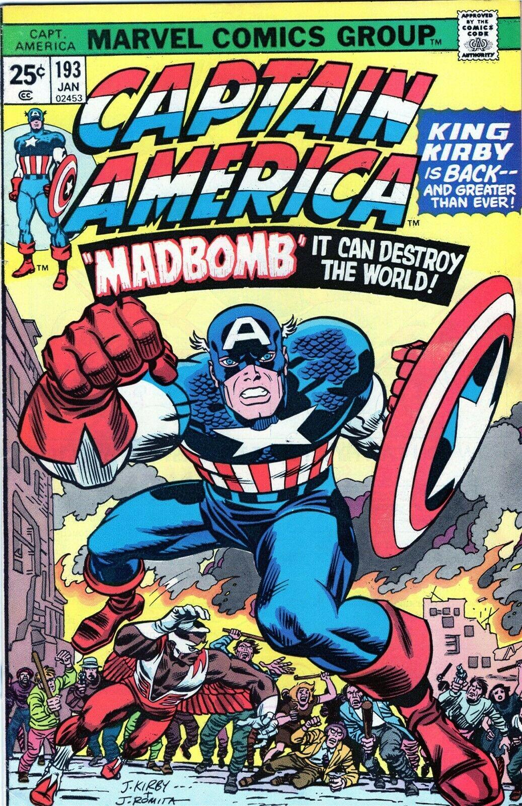 Captain America #193 (1976) Comic Books Captain America