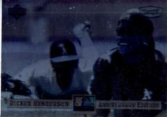 Rickey Henderson #15 Baseball Cards 1994 Upper Deck Dennys Holograms Prices